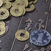 10 pièces chinois Feng Shui chanceux Ching/Antique pièces ensemble éducatif dix empereurs Antique Fortune argent pièce chance Fortune richesse ► Photo 3/4