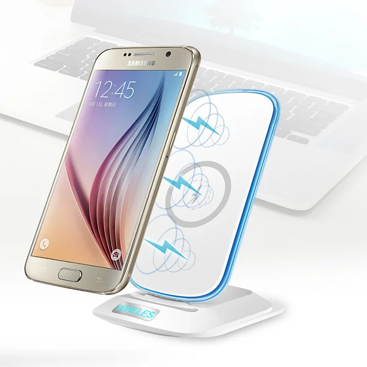 

Qi Wireless Charger Fast Wireless Transmitter Mobile Phone Bracket Three Coil Mobile Phone Wireless Charging a Generation of Fat