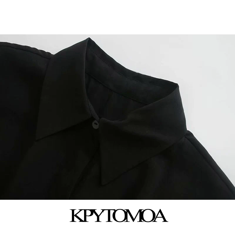 KPYTOMOA женское 2020 шикарное модное мини платье с пуговицами Винтажные эластичные