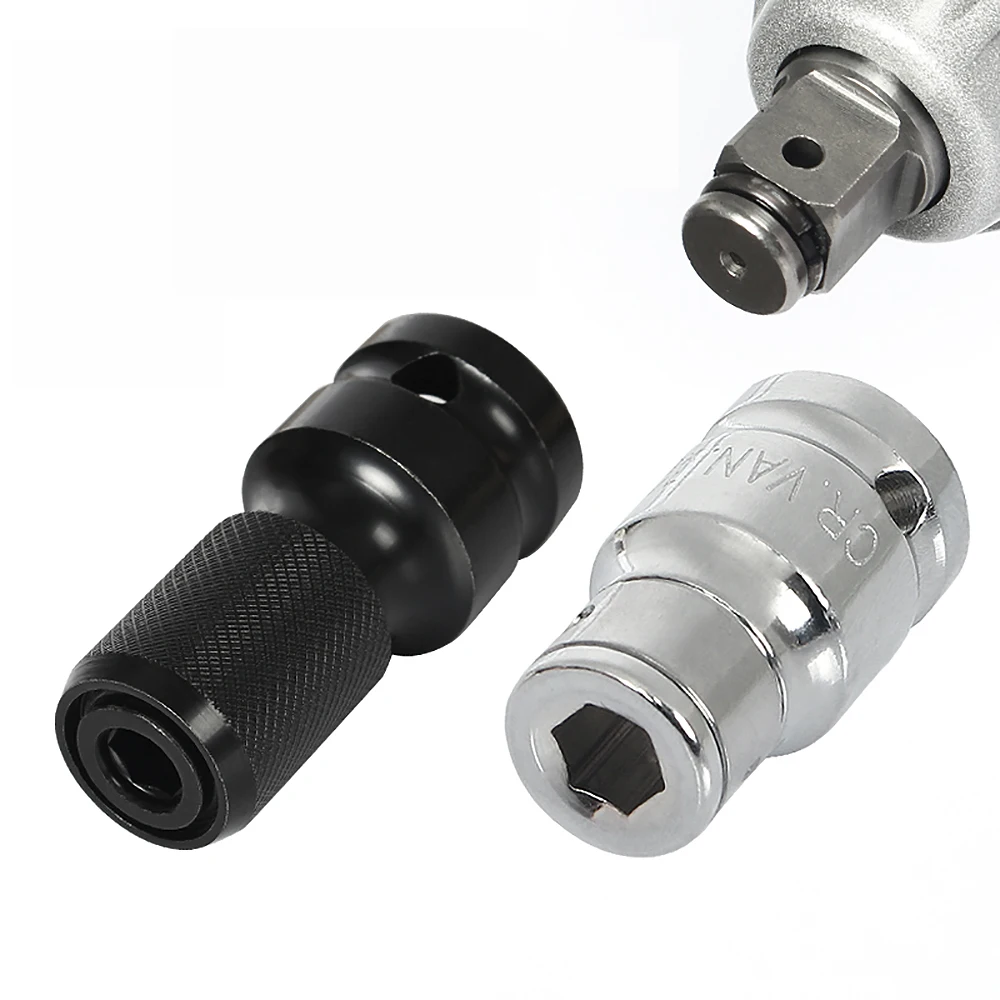 1pcs Drill Socket Adapter 1/2