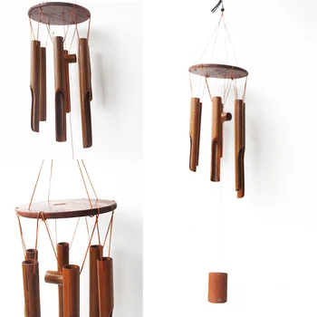 

Accessory Wind Chime Office Bamboo Hanging Decoration Balcony Ornament