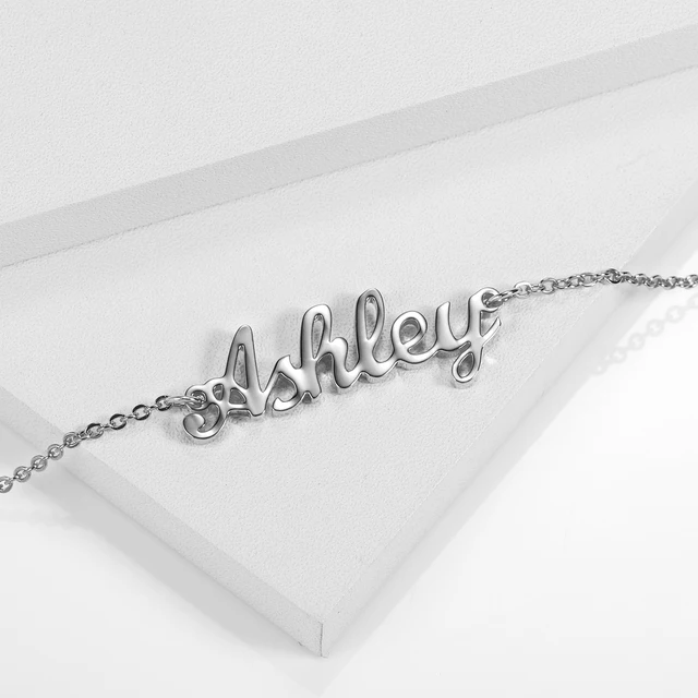 Customized Nameplate Bracelets 