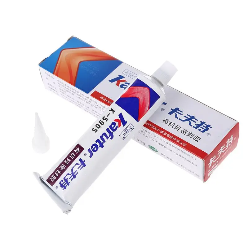 Industrial Adhesive Transparent Sealant Paste RTV Silicone Rubber Non-corrosive non-polluting High Alternating Resistance |