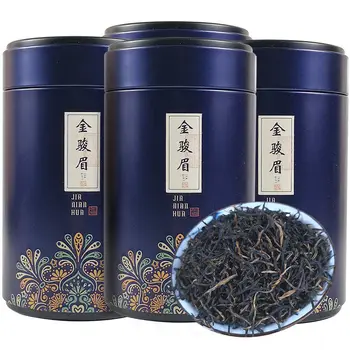 

2020 Wuyishan Tongmuguan Jinjunmei Black Tea Floral Type for Warm Stomach and Poria Cocos Exquisite Canned