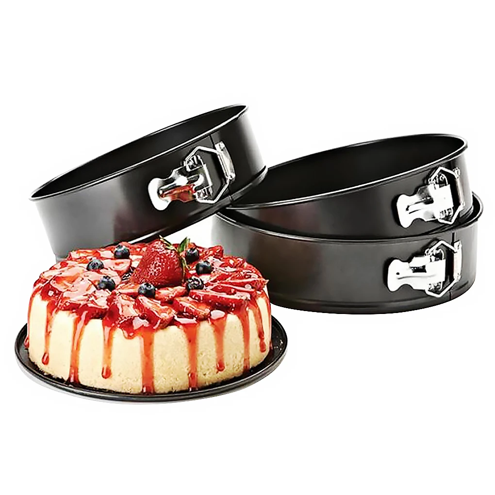 Non-stick Cake Round Baking Mold Mousse Cake Carbon Steel Mould Home Bakery Baking Tool 20cm