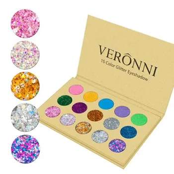

Hot 15 Color Pigment Eye Shadow Palette Glitter Pressed Makeup Matte Eyeshadow Pallete Eye Shadow