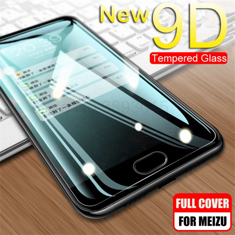 9D Anti-Burst Protective Glass For Meizu M5 M6 M8 Note M5C M5S M6S M6T V8 Pro X8 M8 Lite Tempered Glass Screen Protector Film