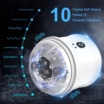 Automatic Male Masturbator Blowjob Man Masturbation Cup Vagina Pussy Sex Toys for Men Adult Goods for Men Mens Mastubator 3