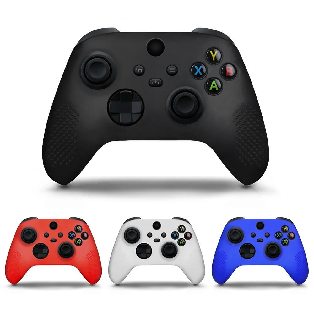 For Xbox Series X Controller Silicone Cover Rubber Skin Grip Case Protective For Xbox Series X Joystick Gamepad