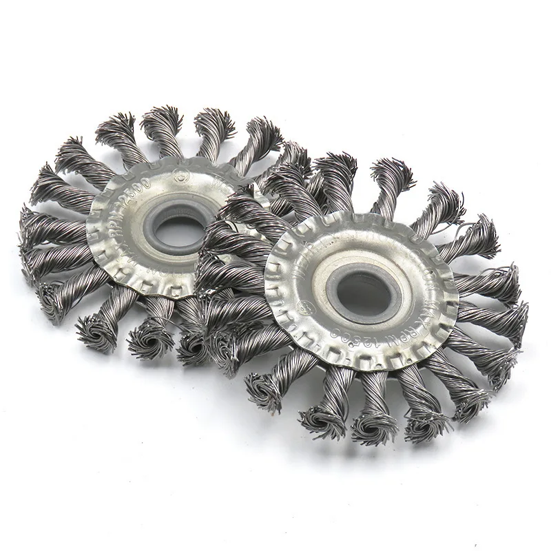 Узелковая скамейка стальная проволочная щетка для удаления заусенцев угловой