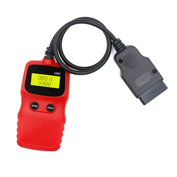 

OBD2 ELM327 V300 OBD2 OBDII Auto Diagnostic Tool Scanner Vehicle Repair Tools Engine Code Reader Backlight LCD Display