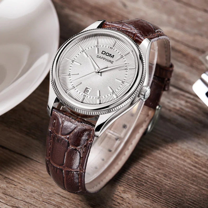 

DOM (Dom) MEN'S Watch Business Fashion Casual Leather Strap Watch MEN'S Watch M-518L-7M