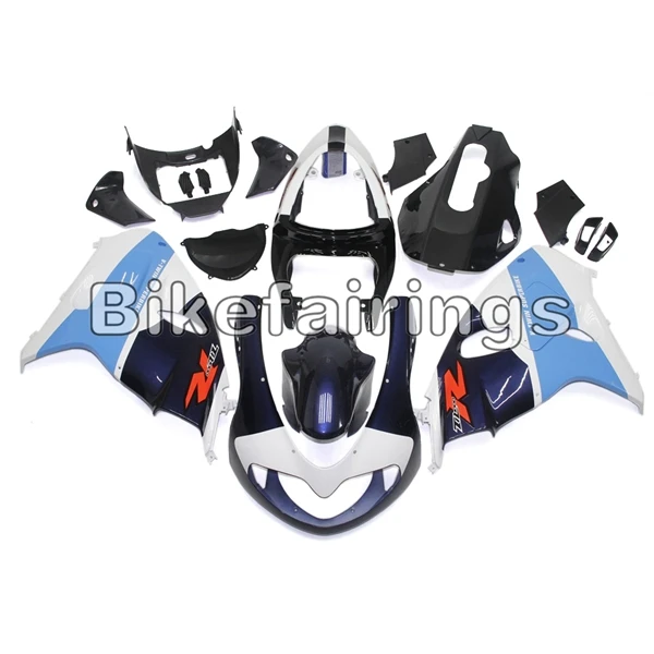 Инъекции полный комплект обтекателя Для Suzuki TL1000R 1998 1999 2000 2001 2002 TL1000R ABS Пластик электронный атомайзер сине-белые Carene