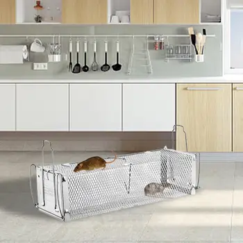 

Home Mouse Bait Box Humane Catcher Rat Hamster Trap Cage Live Mice Rodent Animal Control Rat Cage