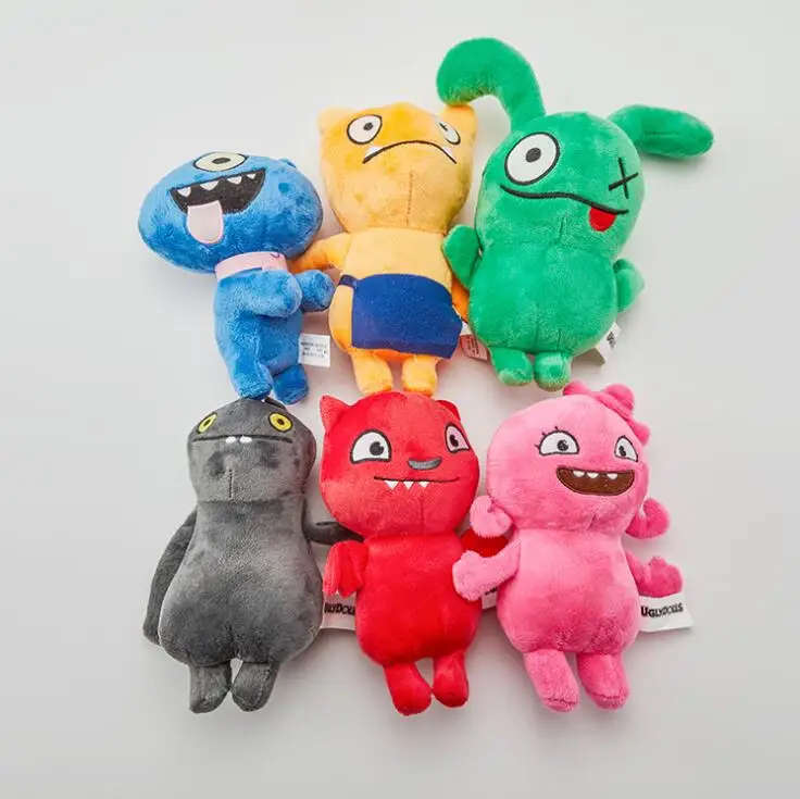 6 шт./лот Uglydoll плюшевая игрушка Institute of Perfection Uglydog Мягкие плюшевые куклы некрасивая кукла детский подарок