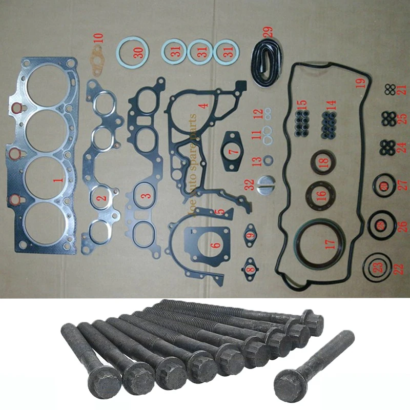 3 S 3SFE двигатель полный комплект прокладок для TOYOTA CAMRY CARINA 2 0 1998CC 16 В DOHC 1986-1992 04111-74191