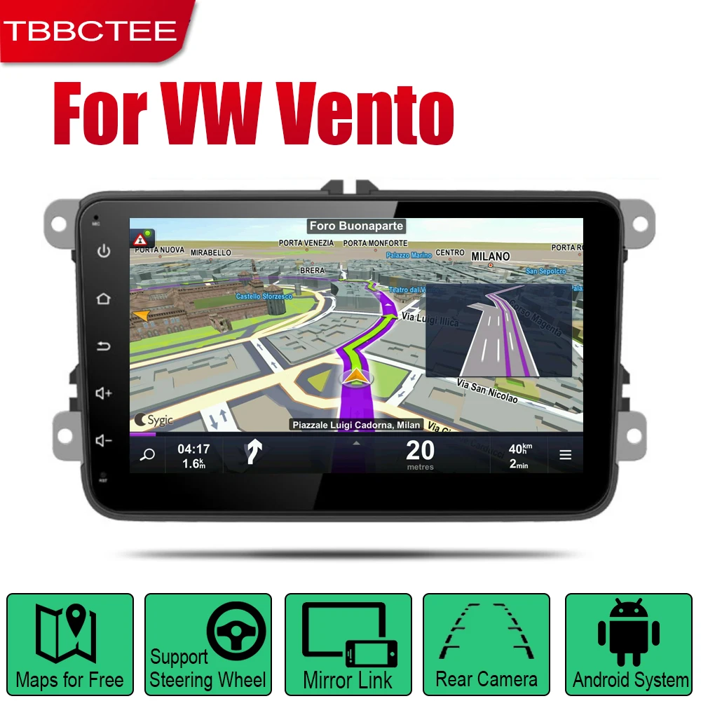 TBBCTEE Авто плеер gps навигация для Volkswagen VW Vento 2005~ автомобильное мультимедиа андроид экран системы радио стерео