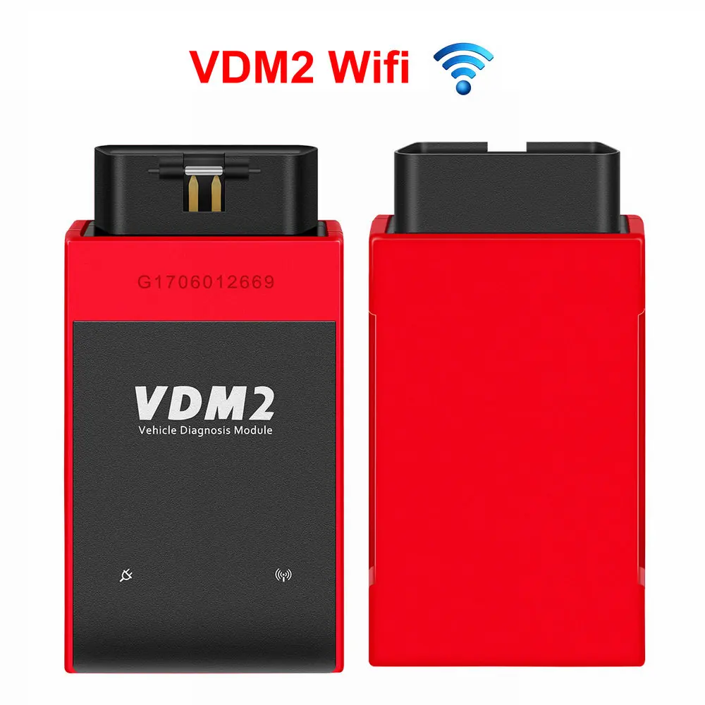 UCANDAS VDM2 VDM II UCANDAS wifi Автомобильный сканер VDM 2 V5.2 Поддержка многоязычной и Android системы - Цвет: Wifi