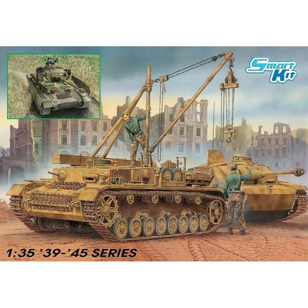 

Набор моделей DRAGON 6951 1/35 Sd.Kfz.164 Bergepanzerwagen IV 2 в 1 Pz.Kpfw.IV Ausf.H