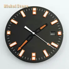 Bliger 31,5 мм стерильный циферблат+ стрелки для часов светящиеся подходят DG2813/3804, Miyota 8205/8215/821A/82 серии движение Мужские часы