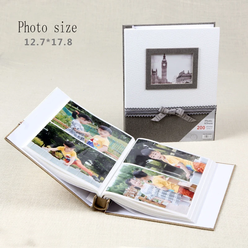 200 pockets 7 inch insert children's photo album picture storage
