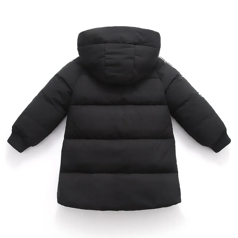 winter Children Down Jacket for girl Solid Boys kids Casual Hooded Coat Baby Clothing cotton Outwear kids Parka Jacket snowsuit