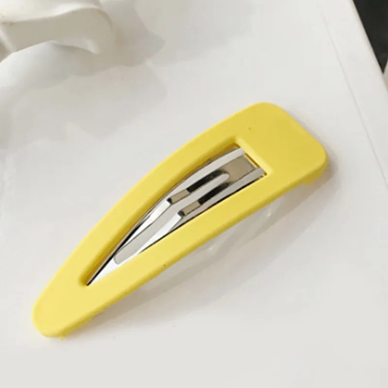 Fashion Hot Sale 1PC Beautiful Party BB Hair Clip Candy Color Big Scrub Seaside Wedding Unique Small Gifts Allergy Free