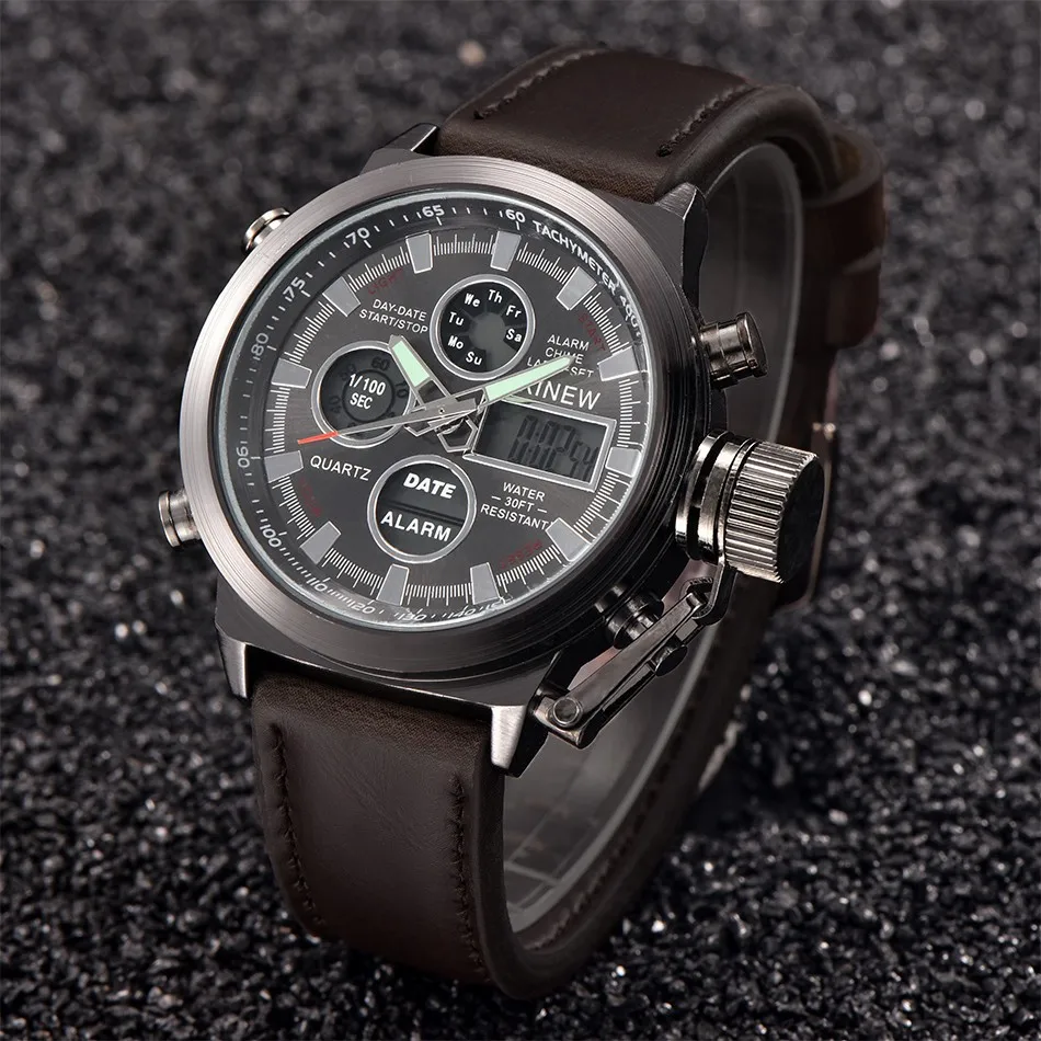Mens Quartz Sport Military Wristwatches Mechanical Watch Men Automatic