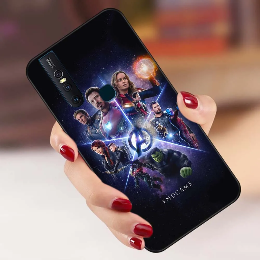Lavaza чудеса Мстители ТПУ мягкий чехол для Vivo Y11 17 Y53 Y55 Y69 Y71 Y81 Y85 Y89 Y91 Y91C Y93 Y95 V9 V15 - Цвет: 4