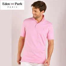 Eden Park, мужские Поло, летние, брендовые, короткие, одежда поло, известная, Camisa Masculina Homme, повседневная, Спортивная, дышащая, мужские рубашки поло
