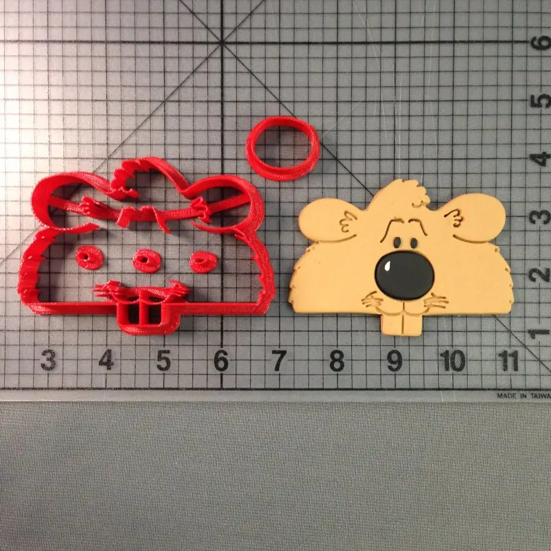Cute Animal Hamster Groundhog Cookie Cutter Cake Cupcake Ground Hog Fondant Decorating Mould Kid's Birthday