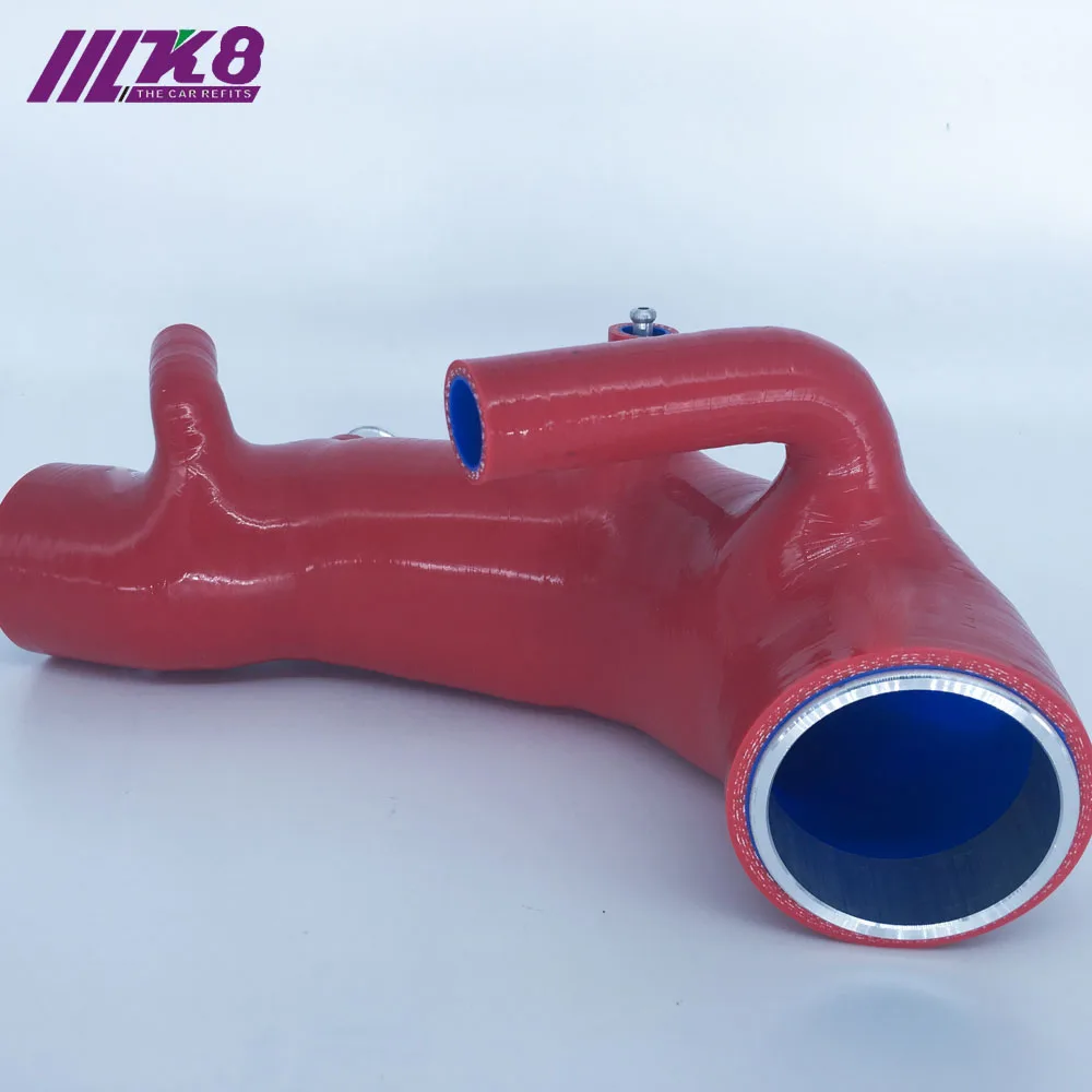 Силиконовый турбовпуск Впускной индукционный шланг для SUBARU IMPREZA WRX STi GC8 Ver3 4 EJ20(1 шт.) красный/синий/черный