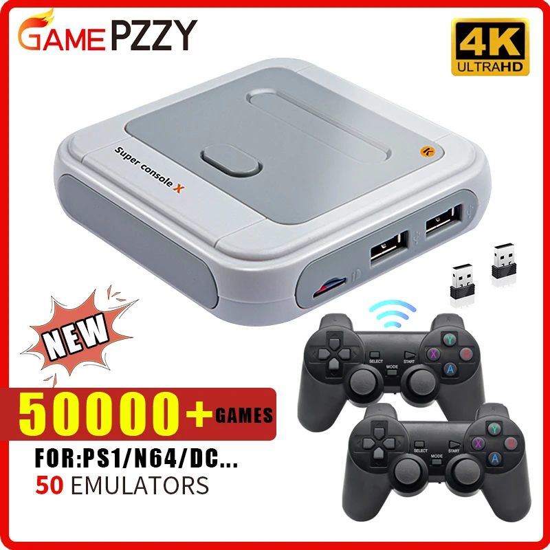 Retro TV Game Console Video Game Console With 2 Wireless /wired Built