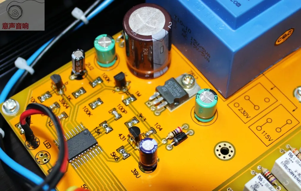 Advanced relay volume controller/balanced potentiometer/balanced preamplifier/passive preamplifier 3