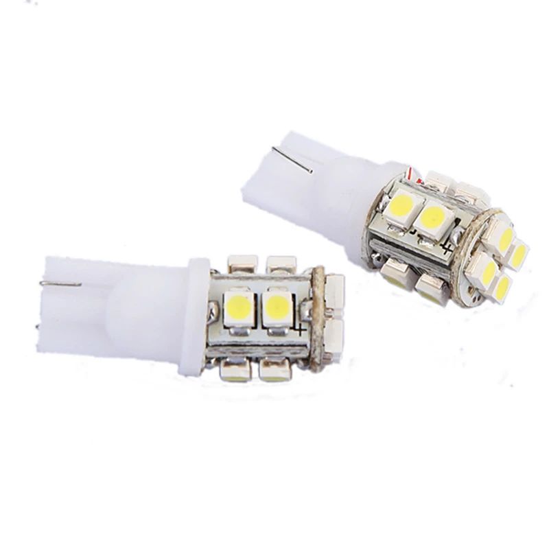 10 шт./лот 20 светодиодный 3528 SMD белые женские туфли на платформе СВЕТОДИОДНЫЙ грузовик фары для трейлера 194 168 для номерного автомобильного знака габаритный фонарь лампы для чтения DC 12V
