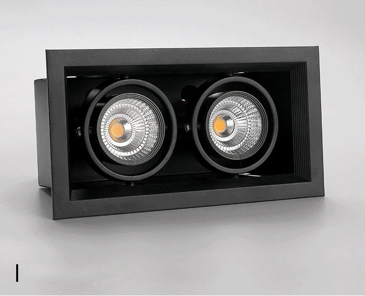 长方形筒灯_cob双头射灯嵌入式长方形格栅吊顶灯三头豆胆灯单头---阿里巴巴_02_22