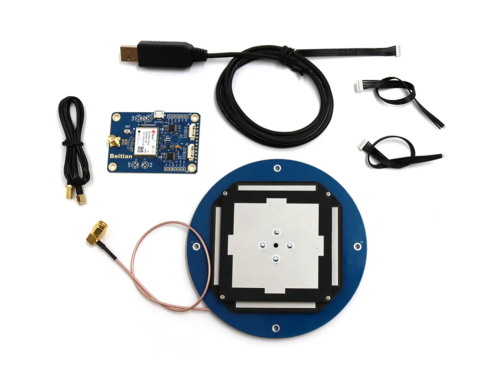 BEITIAN GNSS EVB Высокоточный сантиметр ГЛОНАСС GALILEO BDS gps-модуль двухчастотный ZED-F9P модуль RTK BT-F9PK1