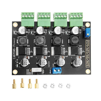 

LM2596 Multi Channel Switching Power Supply 3.3V/5V/12V/ADJ Adjustable Voltage Output Power Supply Module