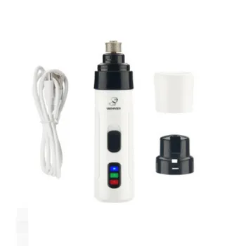 

USB Charging Dog Electric Manicure Pet Nail Polisher Dog Nail Grinder Pets Painless Paws Grooming Tool