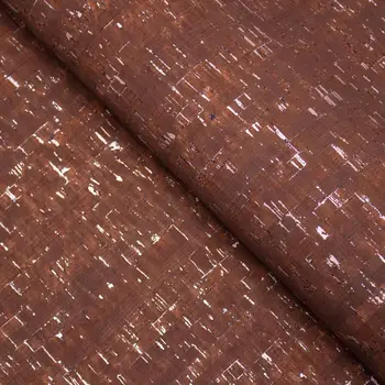 

Brown with silver cork textile sheet COF-368