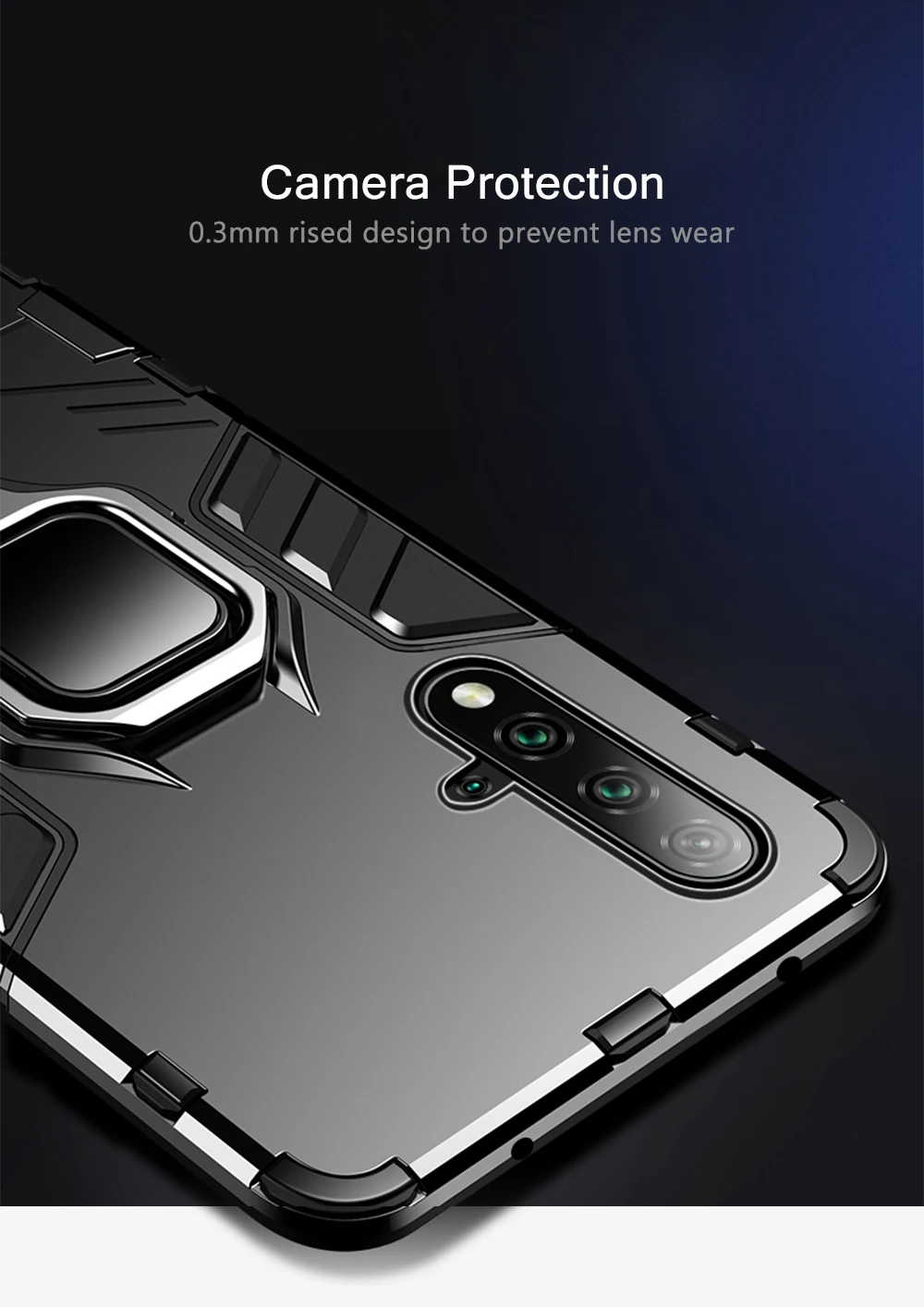 Защитный чехол для huawei Nova 5 T 5 T, чехол на магните, автомобильный держатель для телефона из ТПУ+ поликарбоната, чехол-бампер для huawei Honor 20 Honor20 Pro Nova5T, чехол