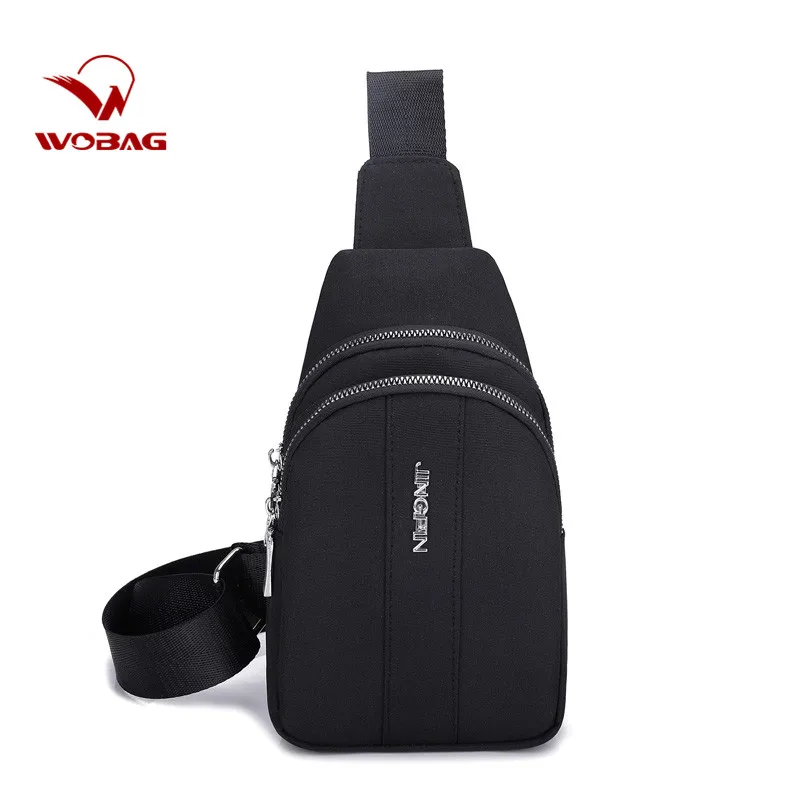 Мужская оксфордская ткань Повседневная нагрудная сумка спортивная для отдыха