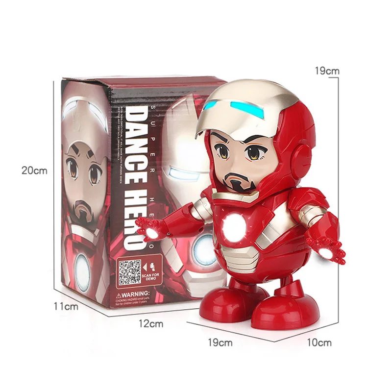 Можно танцевать Железный человек с принтами &quotMarvel&quot &quotМстители&quot фигуркы