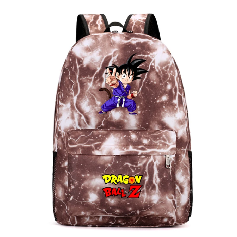 Dragon Ball Z рюкзаки для девочек-подростков; для девочек и мальчиков, школьный рюкзак для ноутбука рюкзак дорожный рюкзак сумка Повседневное рюкзак Sac A Dos - Цвет: Children School Bag