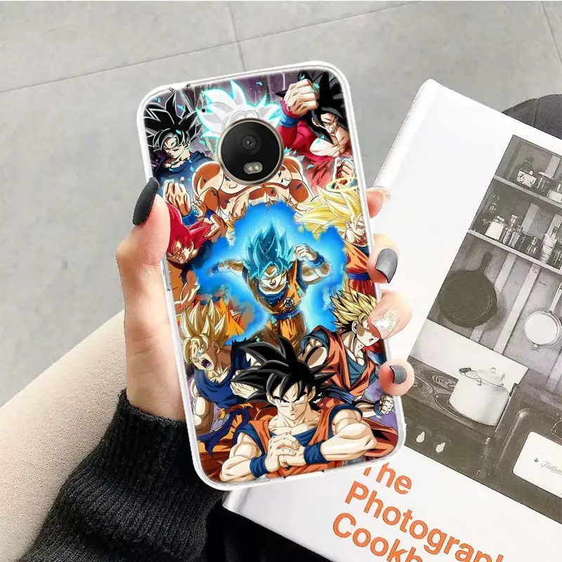 TR009-9 Аниме «Жемчуг дракона» комиксов чехол для Motorola Moto G7 G6 G5S G5 E4 плюс G4 E5 играть X4 Мощность TPU с рисунком индивидуальная крышка телефона - Цвет: TR009-9