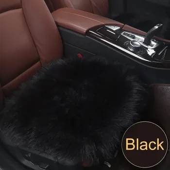 

Car Cushion Car Seat Cover New Seat Cushion Front Row Winter 1 Pc Plush Universal