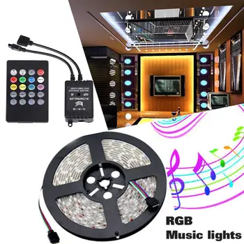 

Music Control Party Dimmable Fairy Light LED String Durable Flexible Light Strip Super Bright Waterproof