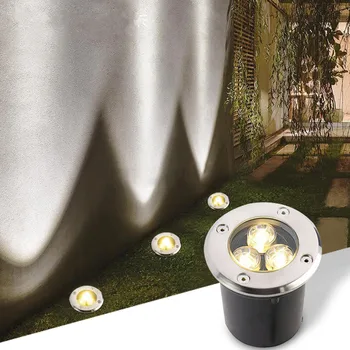

LED Waterproof Underground light 1w 1led Recessed Garden Lighting Floor light Square Outdoor Lamp LED Spot light