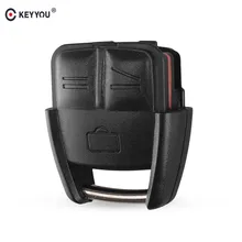 Keyyou 2 botões remoto escudo da chave do carro para vauxhall opel omega signum vectra nenhuma lâmina remoto chave caso capa