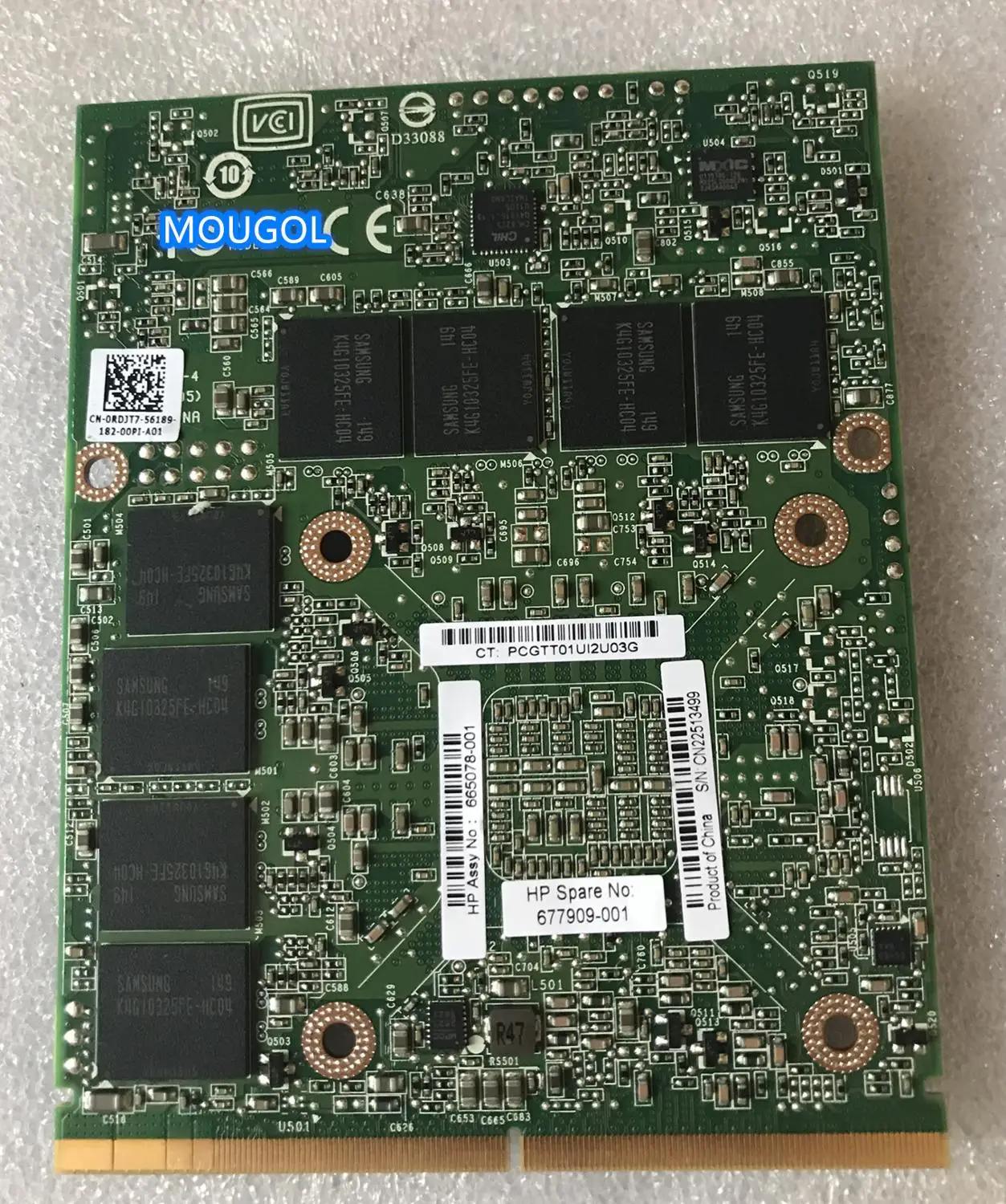 Gráfica de Vídeo para Laptop Quadro Placa Dell Precision M6600 Q3000m M6700 M6800 hp 8760w 8770w 8740w N12e-q1-a1 3000m Vga - Imagem 2